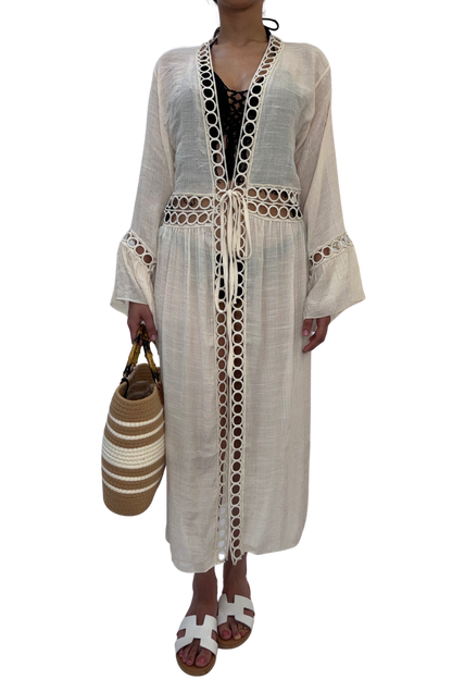Spolverino Cerchi - bianco