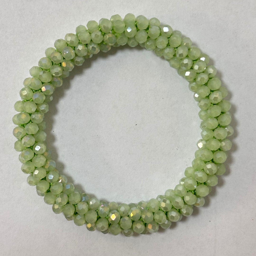 Bracciale Cristalli - Verde